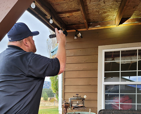 Home inspecting